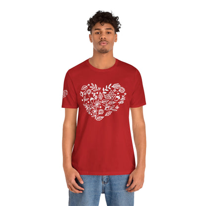 Floral Heart Tee