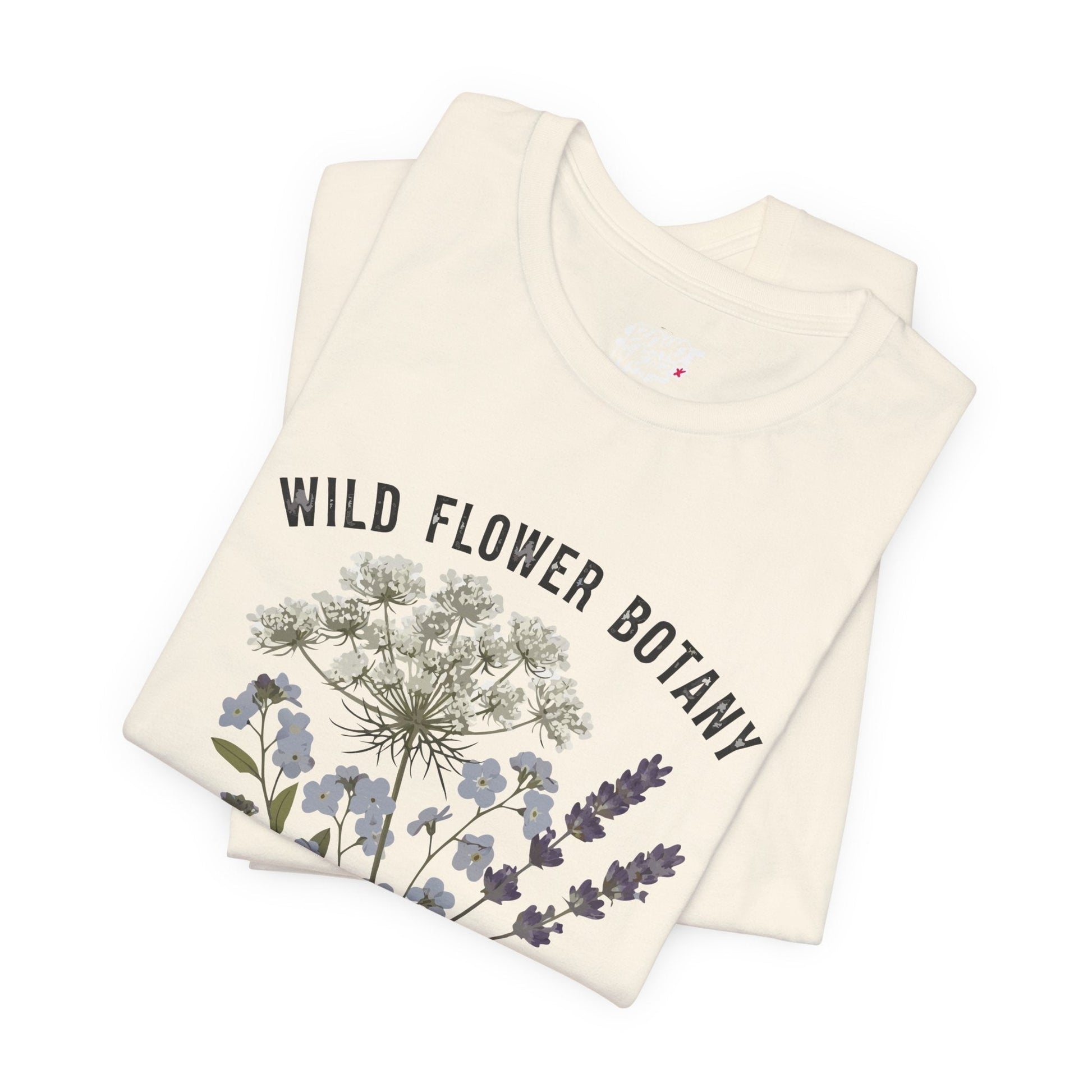 Wild Flower Botany Unisex Tee - Nature-Inspired Floral Shirt Printify