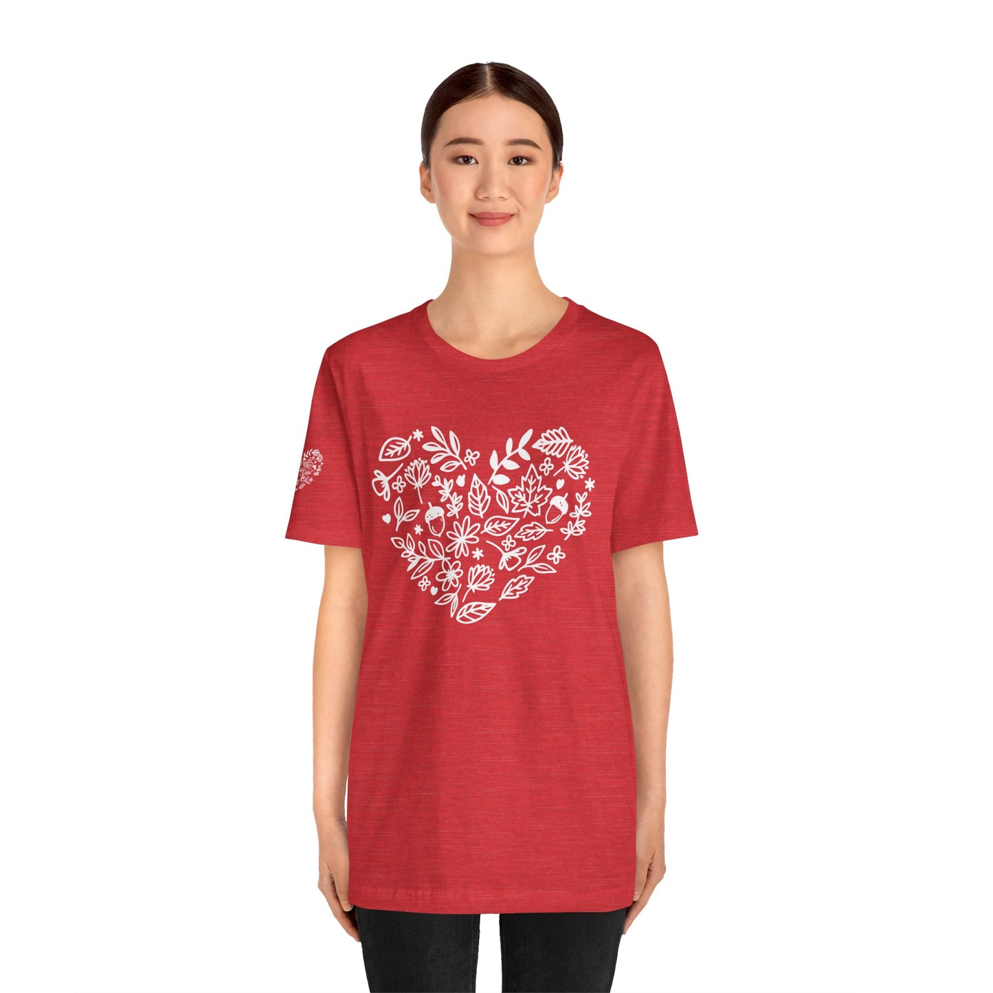 Floral Heart Tee
