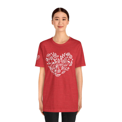 Floral Heart Tee