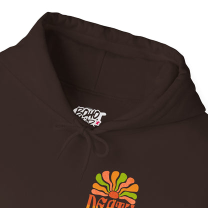 Colorful Retro Hoodie - Perfect for Cozy Days and Celebrations Printify