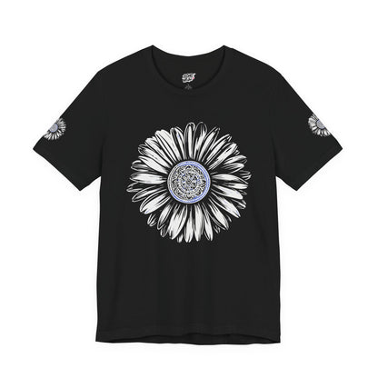 Boho Blue Mandala Tee Printify