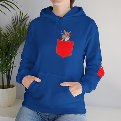 Funny Botanic Autumn Unisex Hoodie Sweatshirt with Pocket Flowers Boho Wear