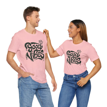 Good Vibes Unisex Jersey Tee Printify