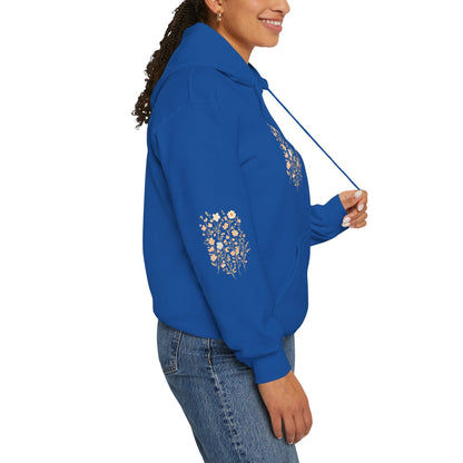 Hooded Sweatshirt - Wildflower Harmony Printify