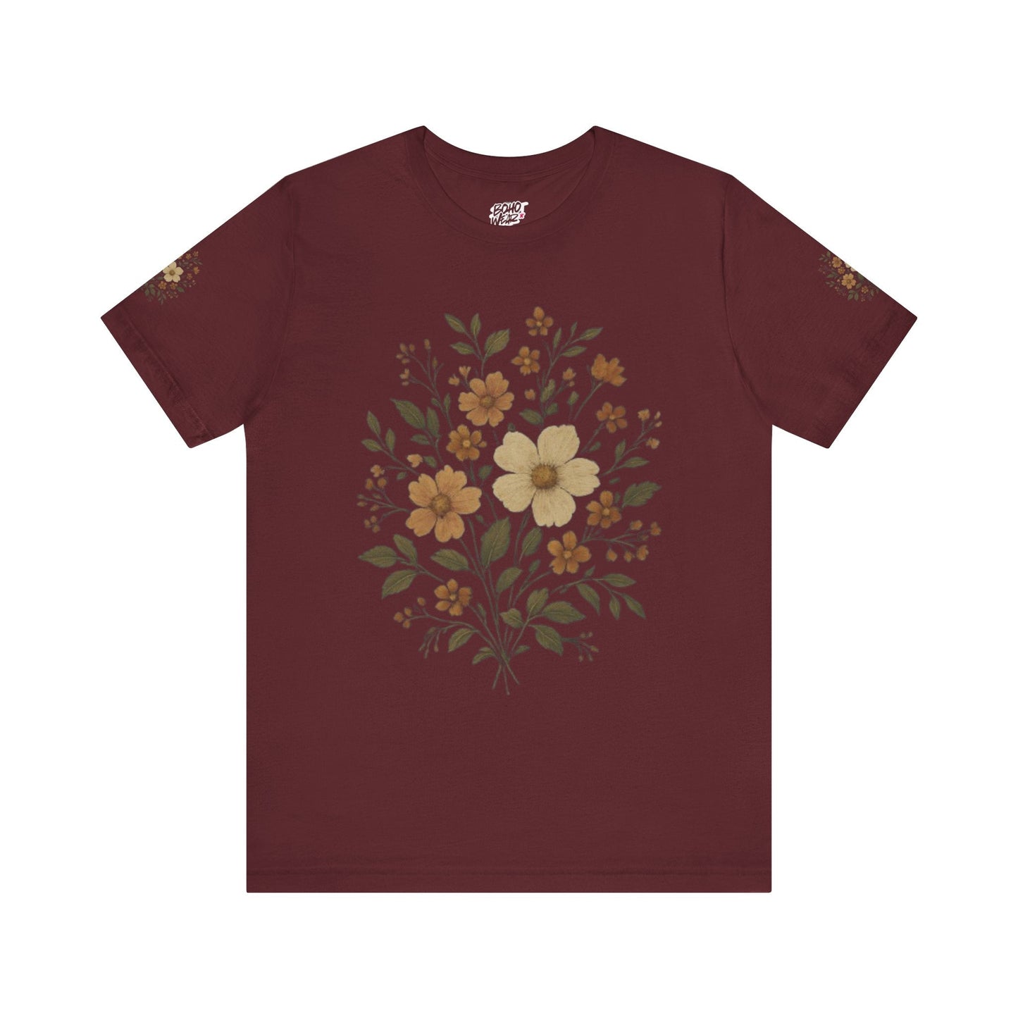 Boho Floral Tee Printify