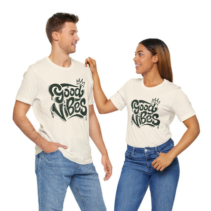 Good Vibes Unisex Jersey Tee Printify