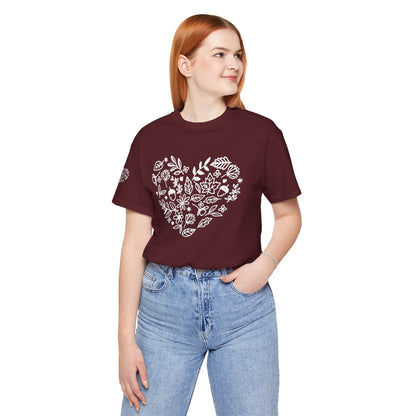 Floral Heart Tee