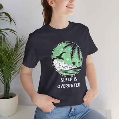 Sleepy Days Unisex Tee: Beach Lovers Boho Wear