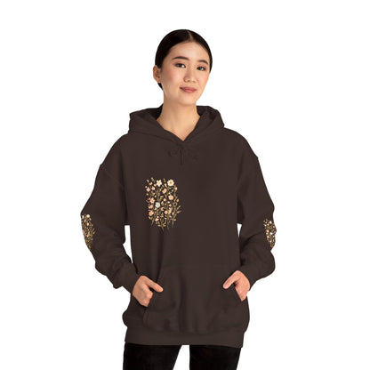 Hooded Sweatshirt - Wildflower Harmony Printify