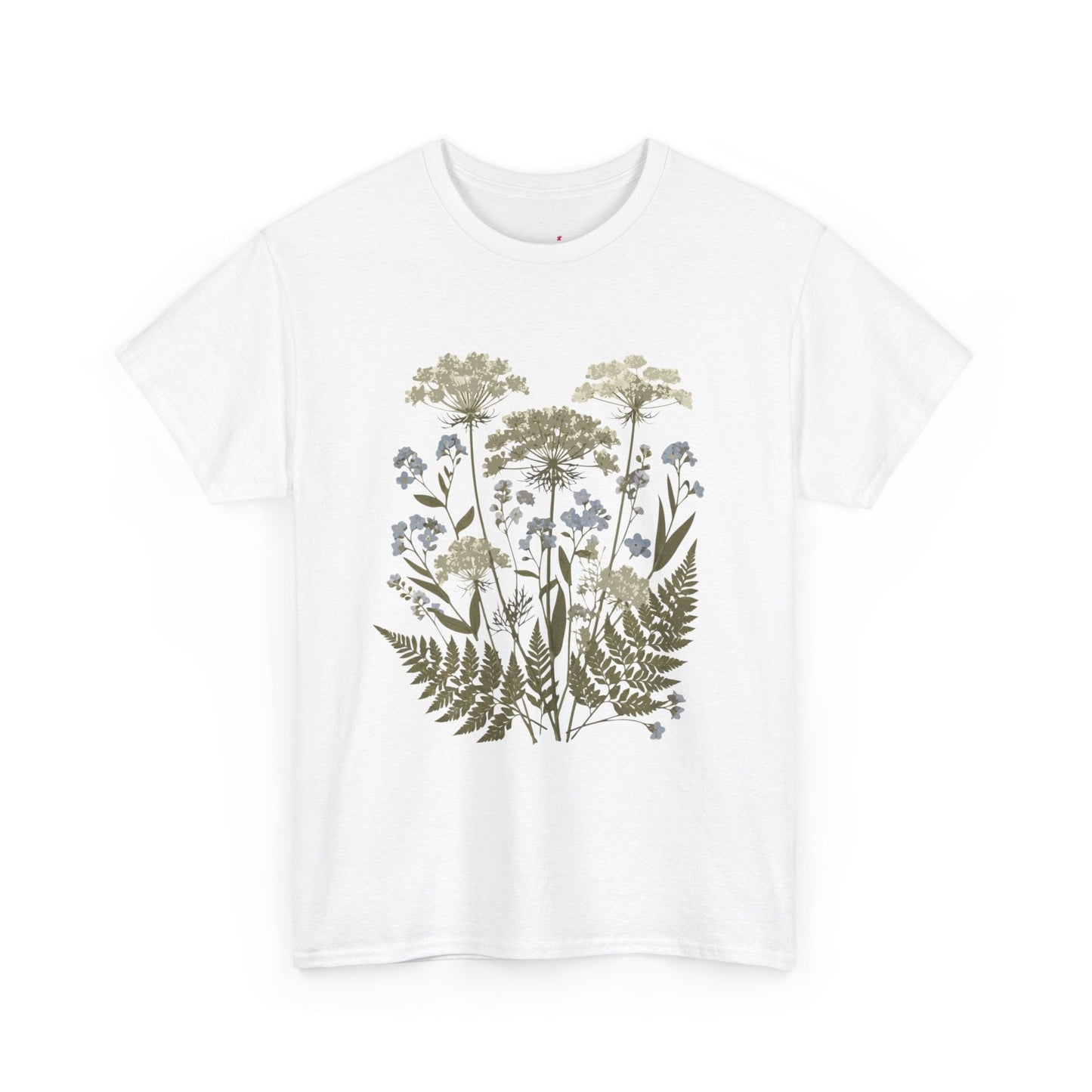 Botanical Art Unisex Heavy Cotton Tee Printify