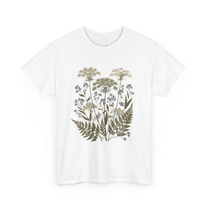 Botanical Art Unisex Heavy Cotton Tee Printify