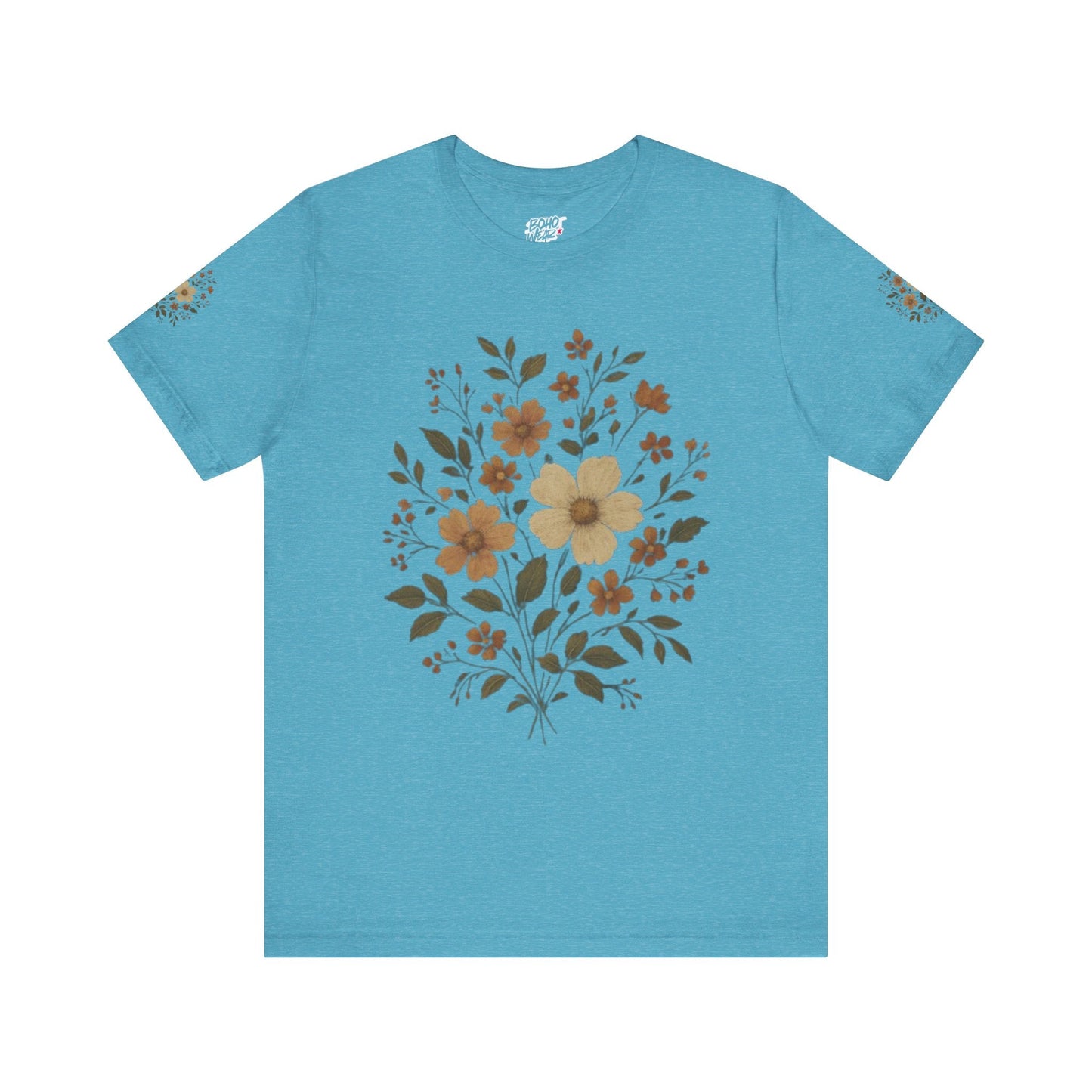 Boho Floral Tee Printify
