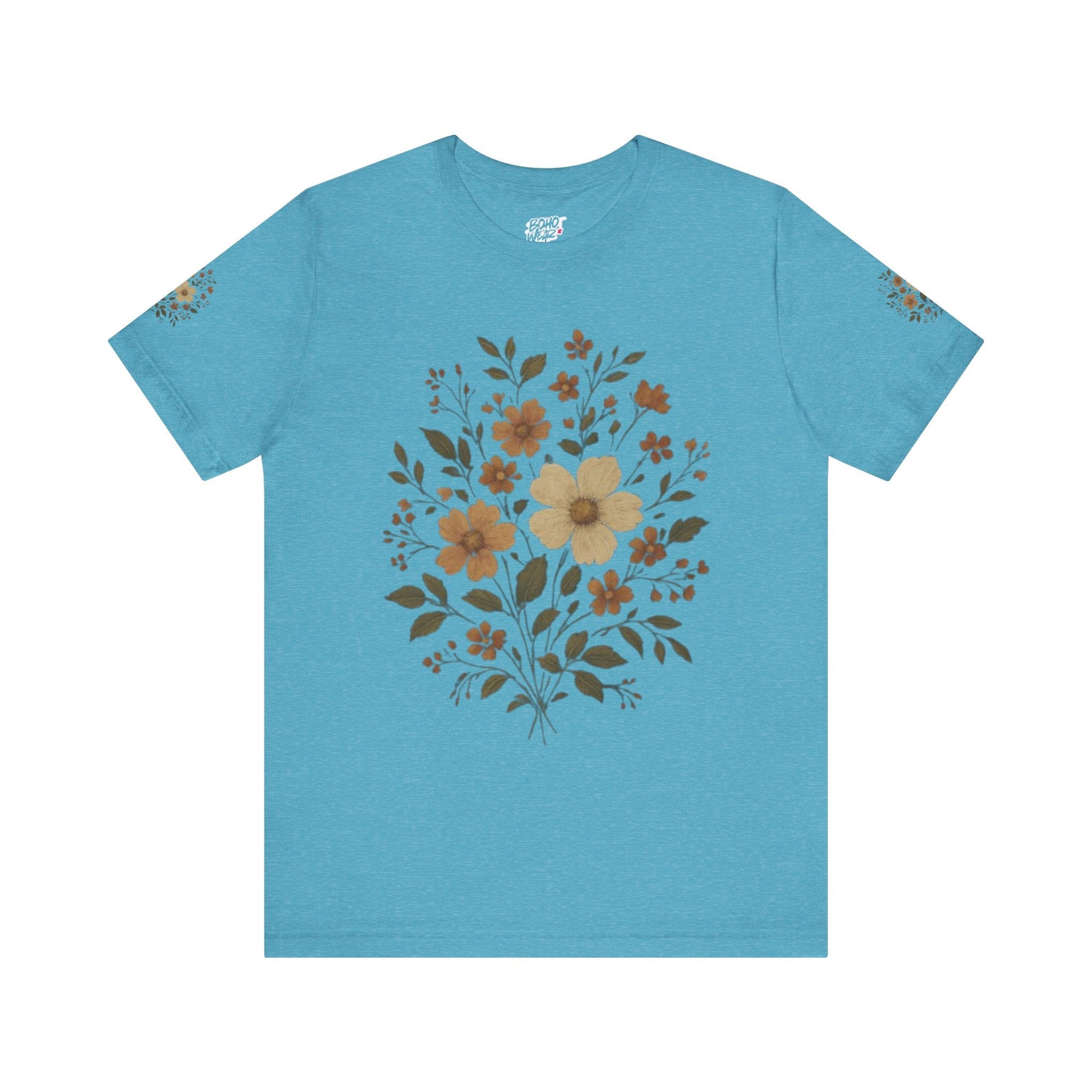 Boho Floral Tee Printify