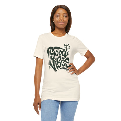 Good Vibes Unisex Jersey Tee Printify