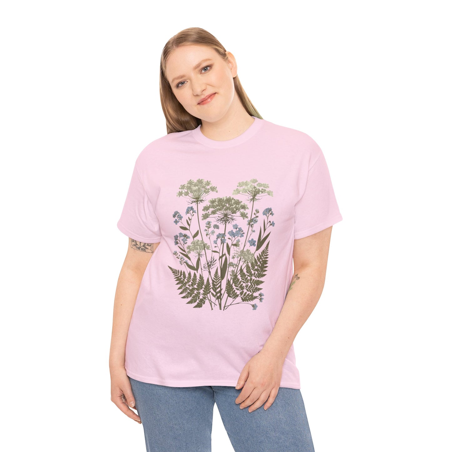 Botanical Art Unisex Heavy Cotton Tee