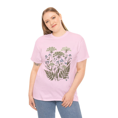 Botanical Art Unisex Heavy Cotton Tee
