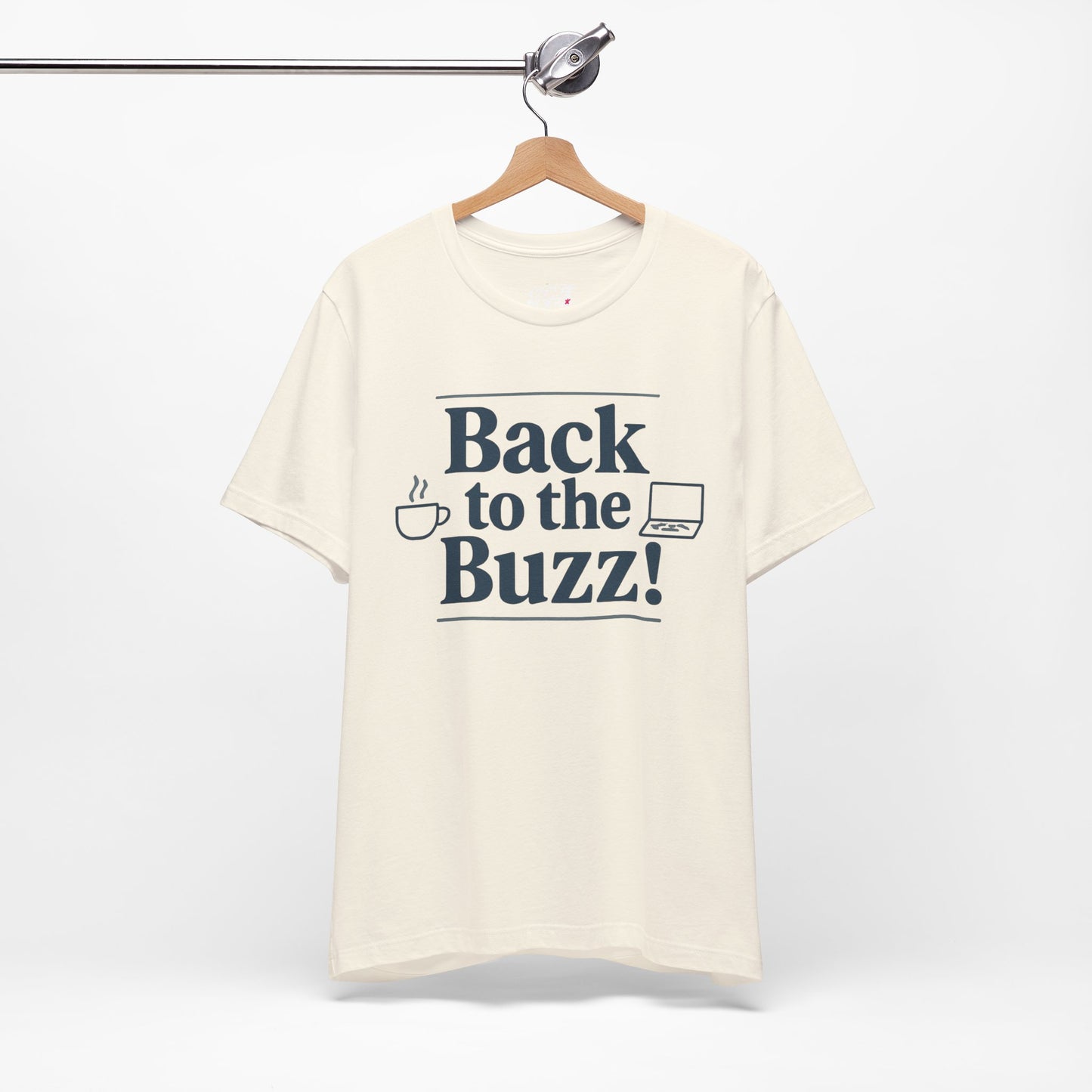 T-Shirt - 'Back to the Buzz' Unisex Jersey Short Sleeve Tee