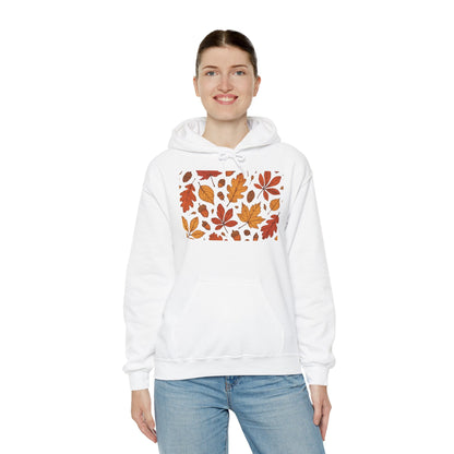 Vintage Autumn Unisex Hoodie Sweatshirt - Pattern Design Boho Wear