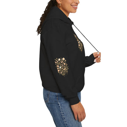 Hooded Sweatshirt - Wildflower Harmony Printify