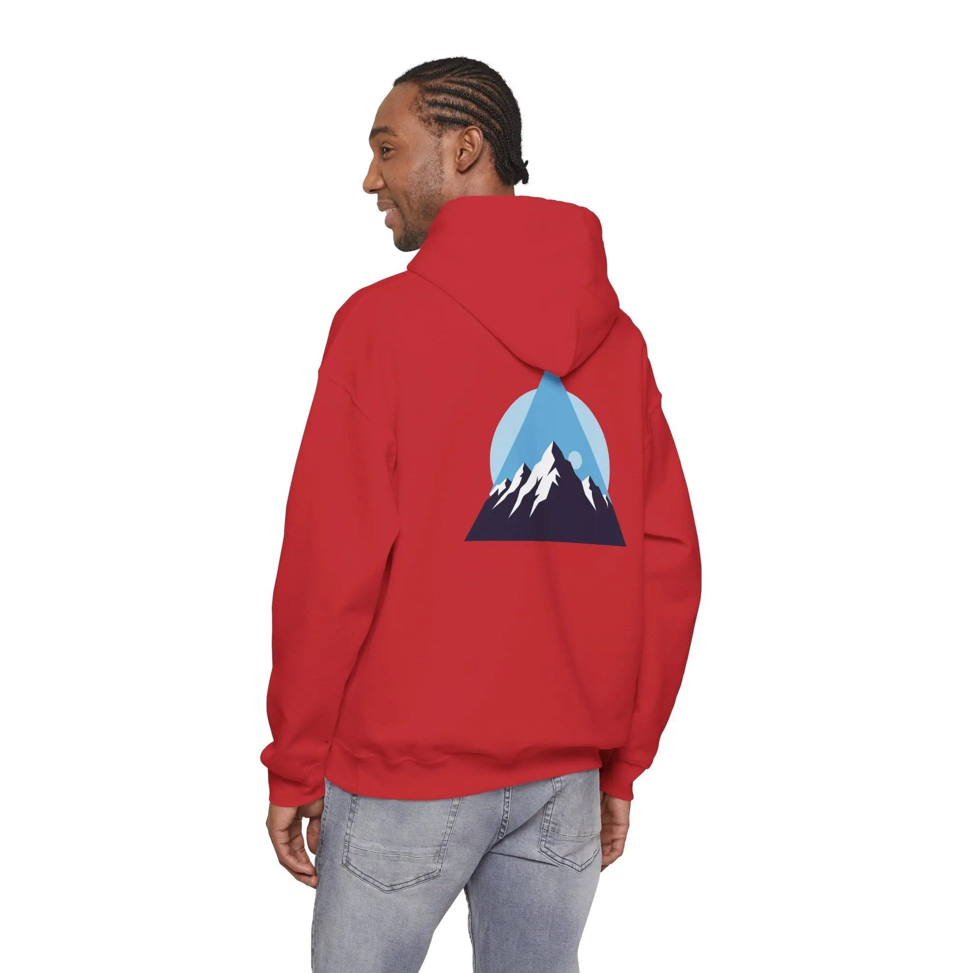 Mountain Adventure Unisex Hooded Sweatshirt - Cozy Gift for Nature Lovers, Casual Wear, Outdoor Fun, Hiking, Travel Printify