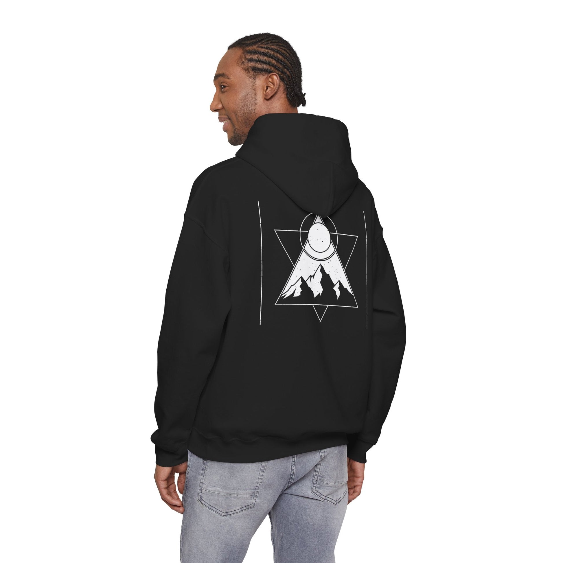 Mountain Adventure Hooded Sweatshirt Printify