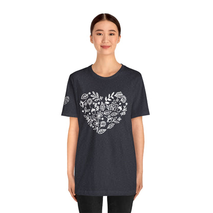 Floral Heart Tee