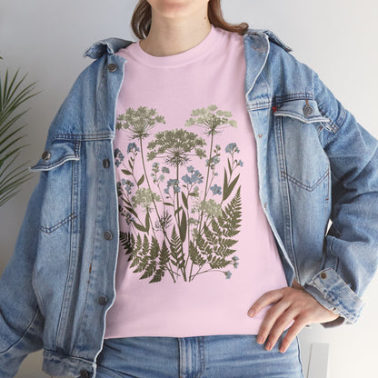 Botanical Art Unisex Heavy Cotton Tee