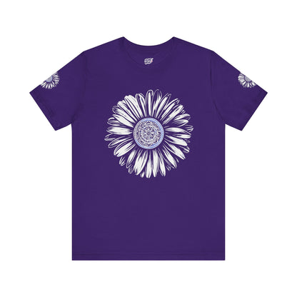 Boho Blue Mandala Tee Printify