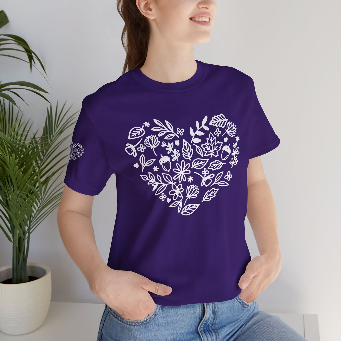 Floral Heart Tee