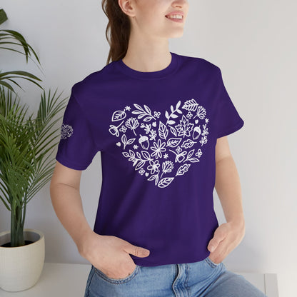 Floral Heart Tee