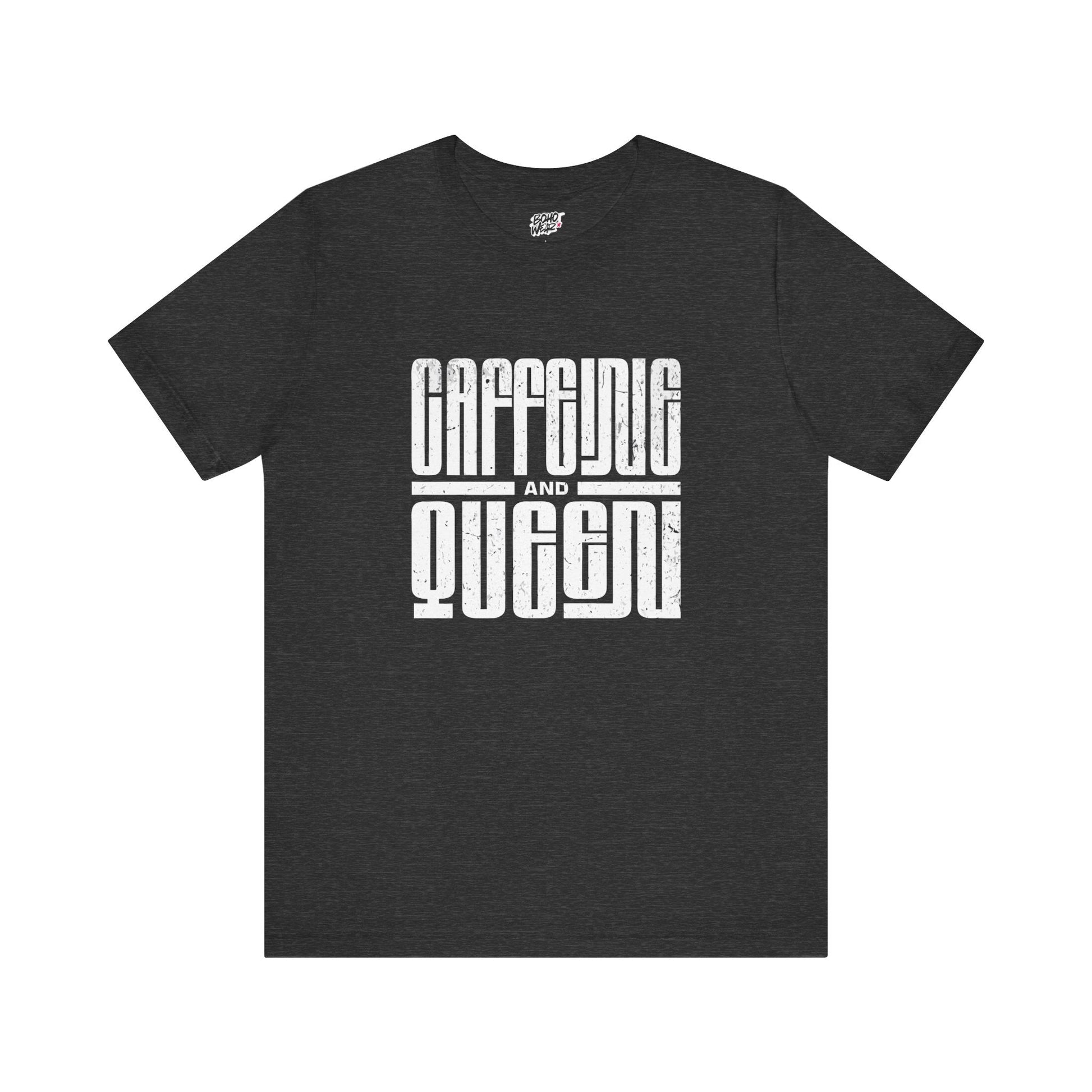 T-Shirt for Coffee Lovers - Caffeine Queen Design Printify