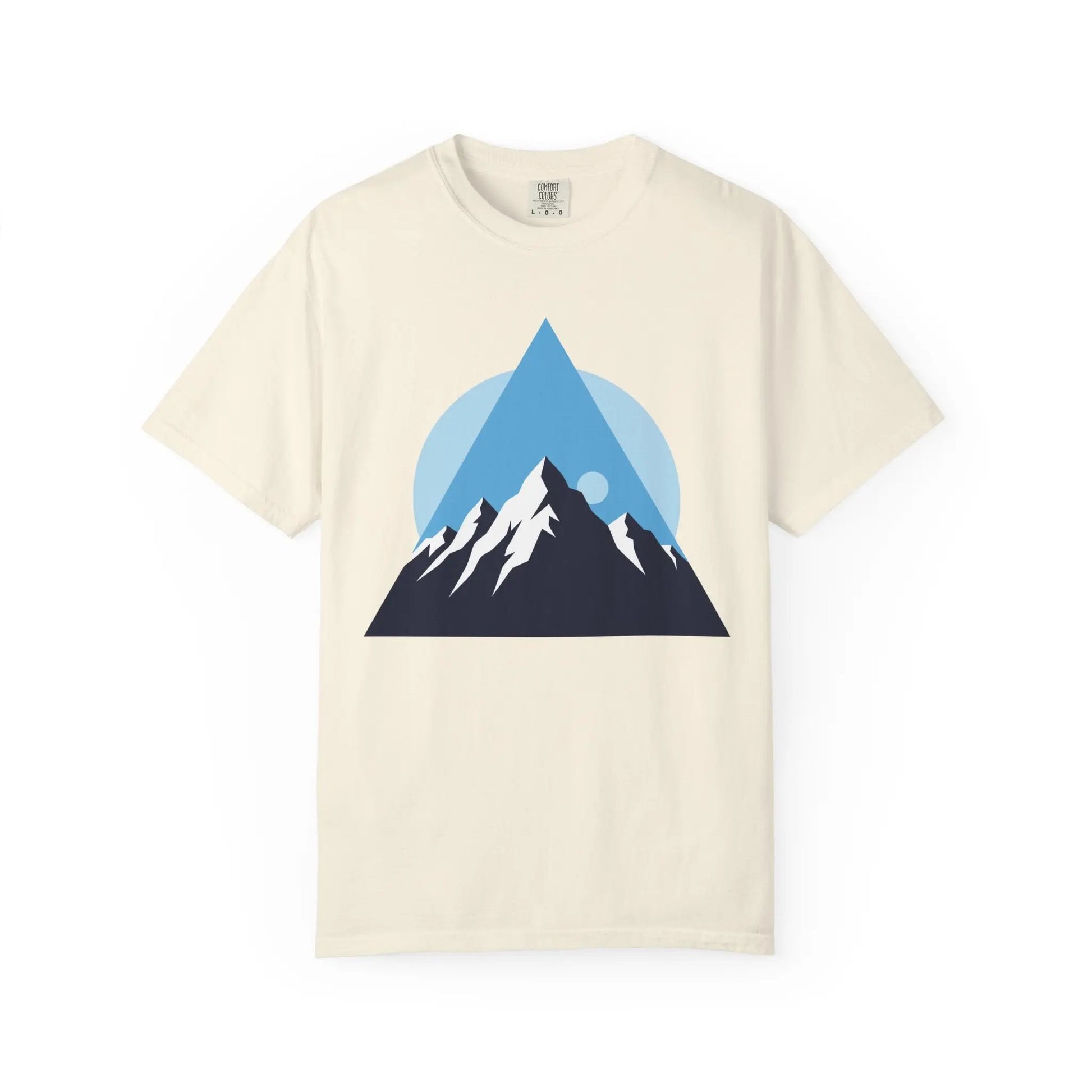 Mountain Adventure Unisex Garment-Dyed T-shirt | Nature Lover Shirt, Outdoor Gift, Hiking Tee, Graphic Tee, Travel Apparel Printify