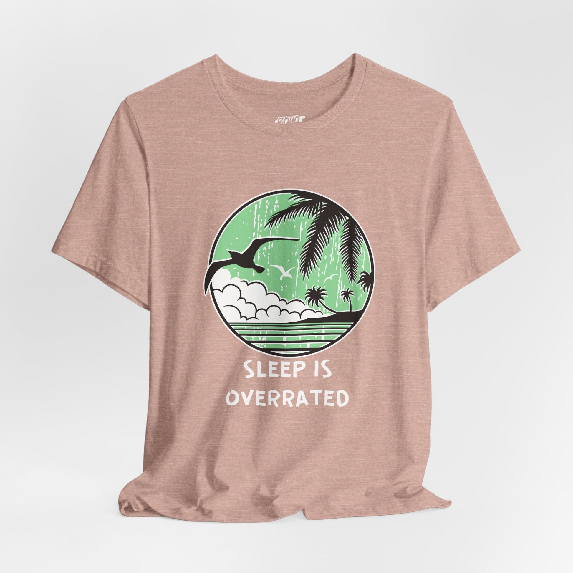 Sleepy Days Unisex Tee: Beach Lovers Printify