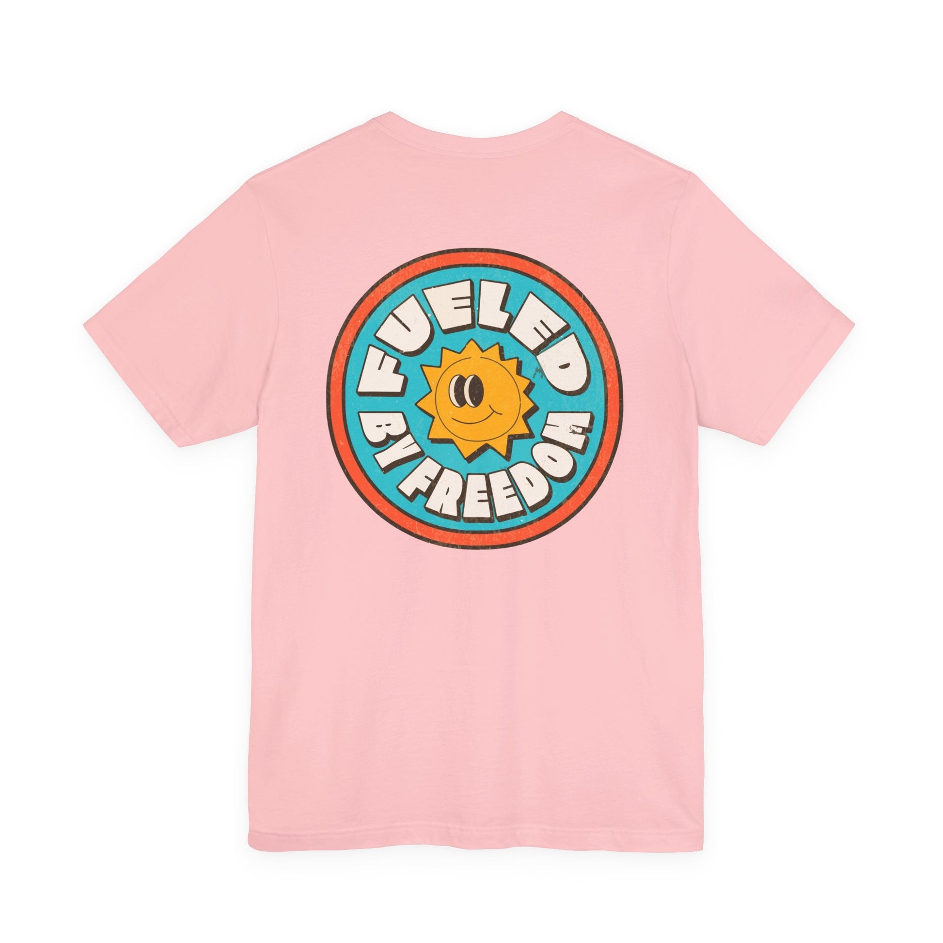 T-Shirt Fueled by Freedom Graphic Tee Printify