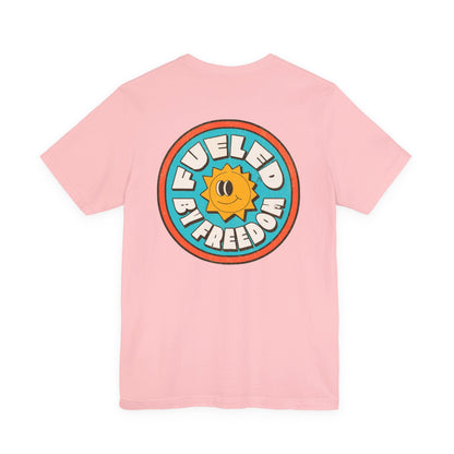 T-Shirt Fueled by Freedom Graphic Tee Printify