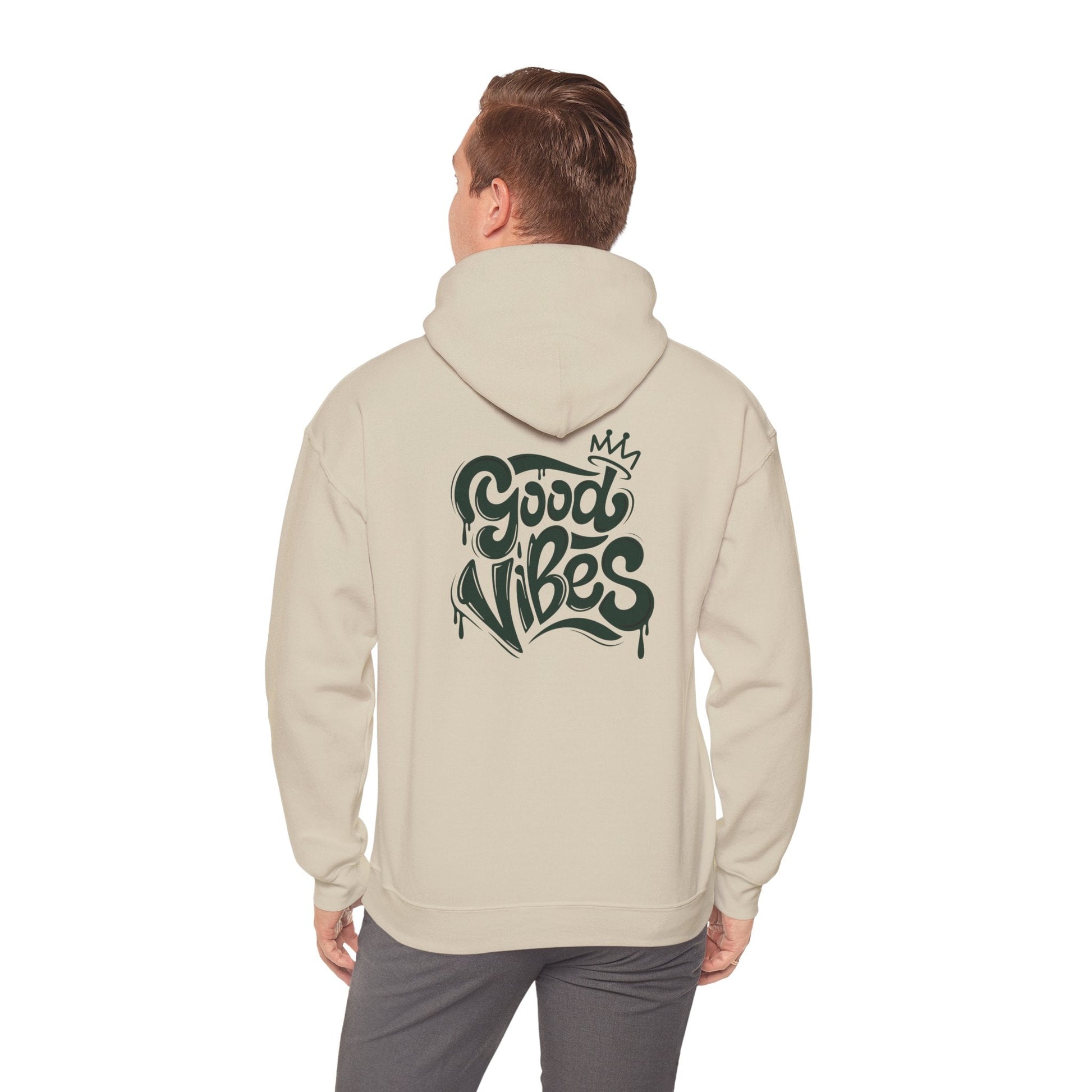 Good Vibes Unisex Heavy Blend Hoodie Printify