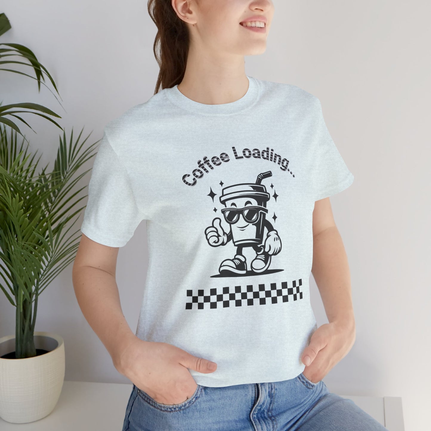 Coffee Loading Retro Tee