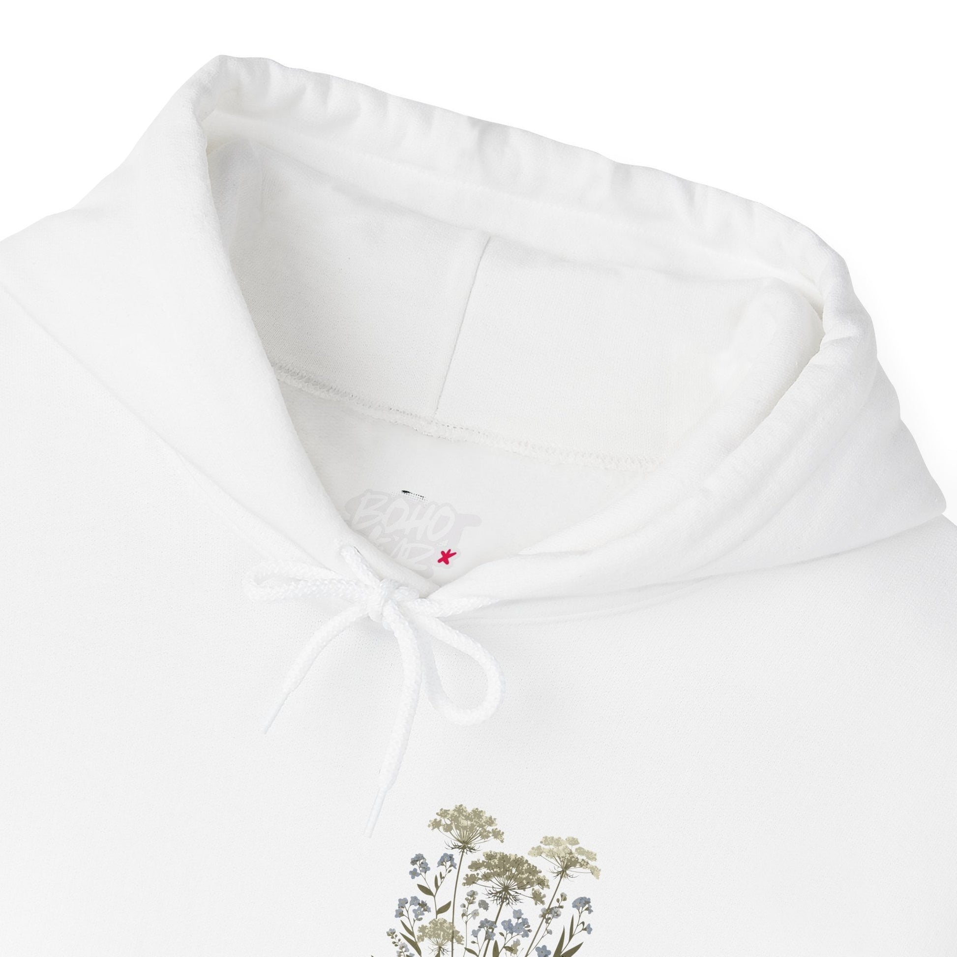 Botanical Print Unisex Hoodie - Embrace Nature Boho Wear