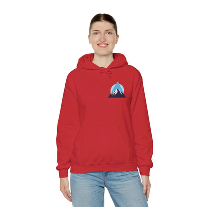 Mountain Adventure Unisex Hooded Sweatshirt - Cozy Gift for Nature Lovers, Casual Wear, Outdoor Fun, Hiking, Travel Printify