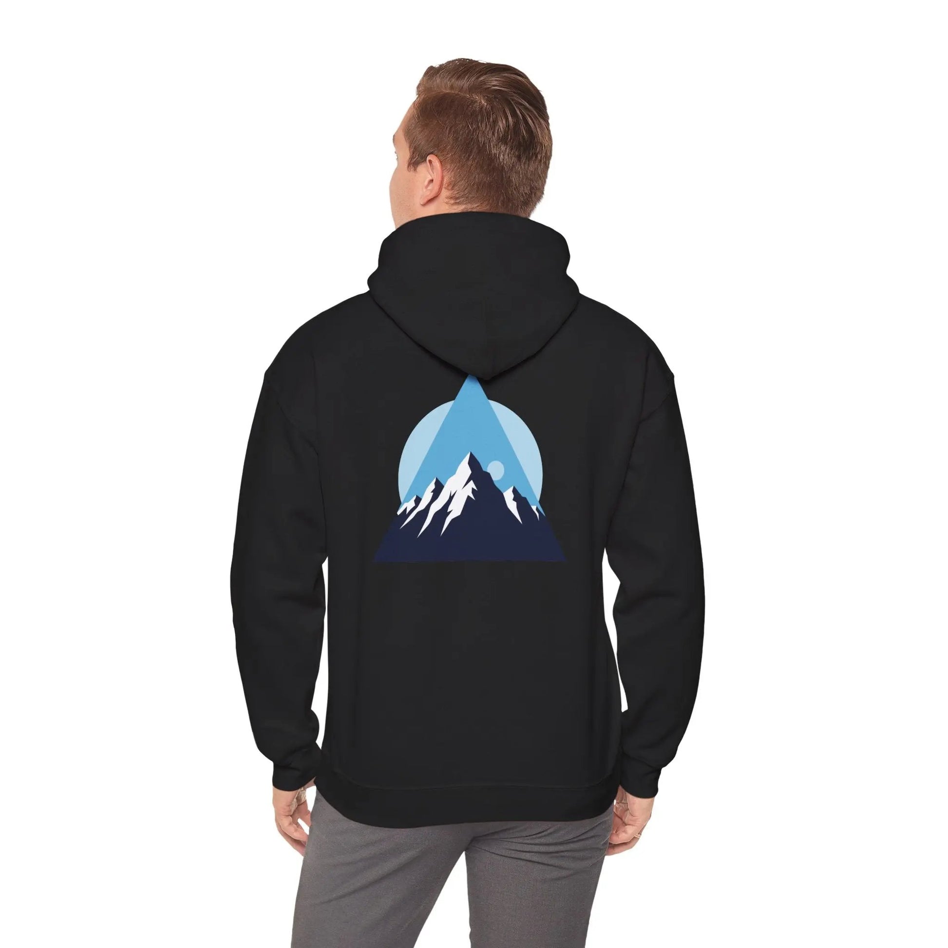 Mountain Adventure Unisex Hooded Sweatshirt - Cozy Gift for Nature Lovers, Casual Wear, Outdoor Fun, Hiking, Travel Printify