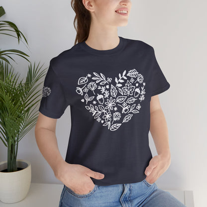 Floral Heart Tee