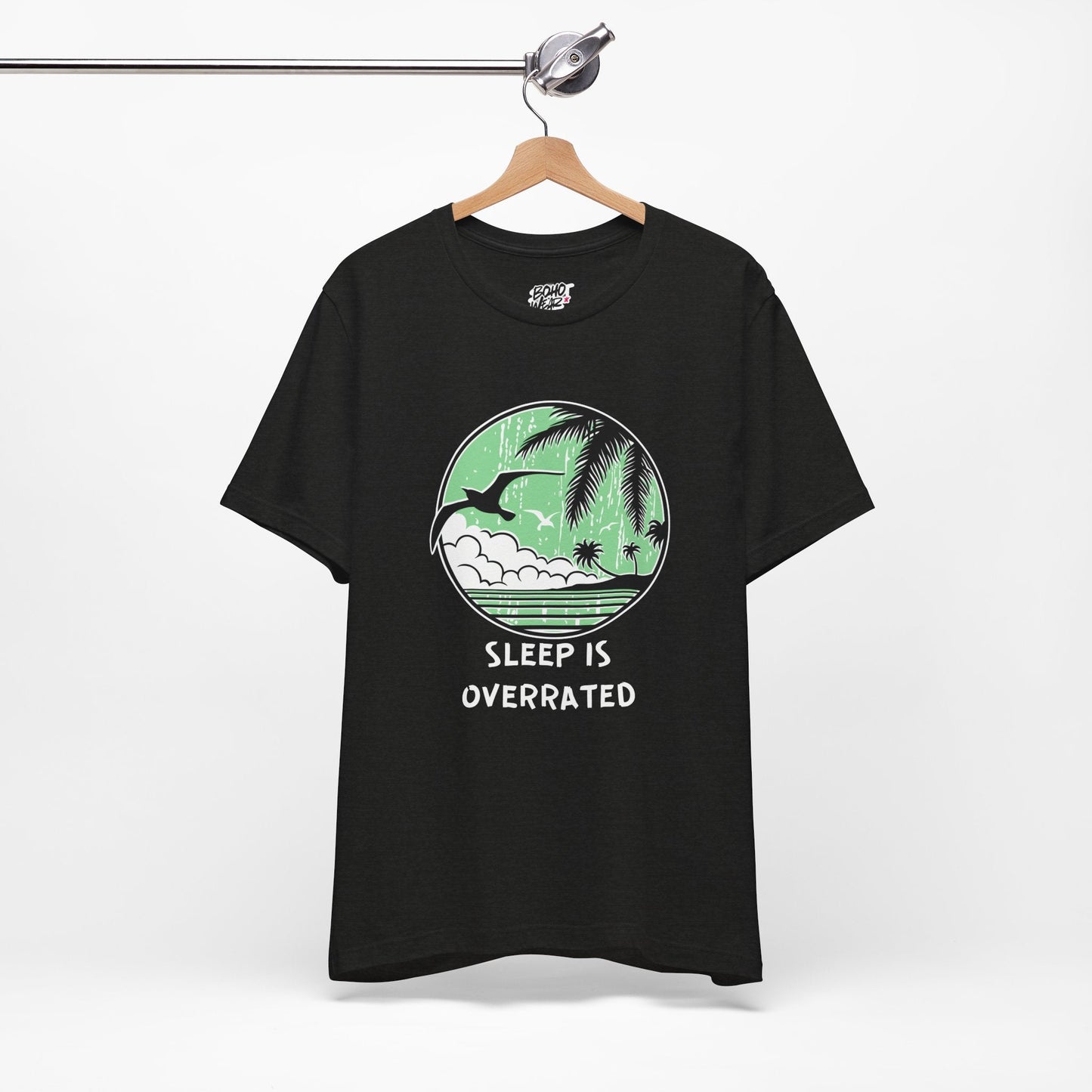 Sleepy Days Unisex Tee: Beach Lovers Boho Wear