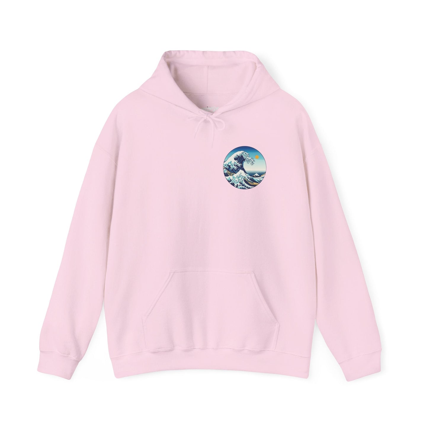 Ocean Wave Graphic Hoodie, Cozy Unisex Sweatshirt, Nature Lover Gift, Beach Vibes Apparel, Art-Inspired Clothing Printify