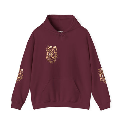 Hooded Sweatshirt - Wildflower Harmony Printify