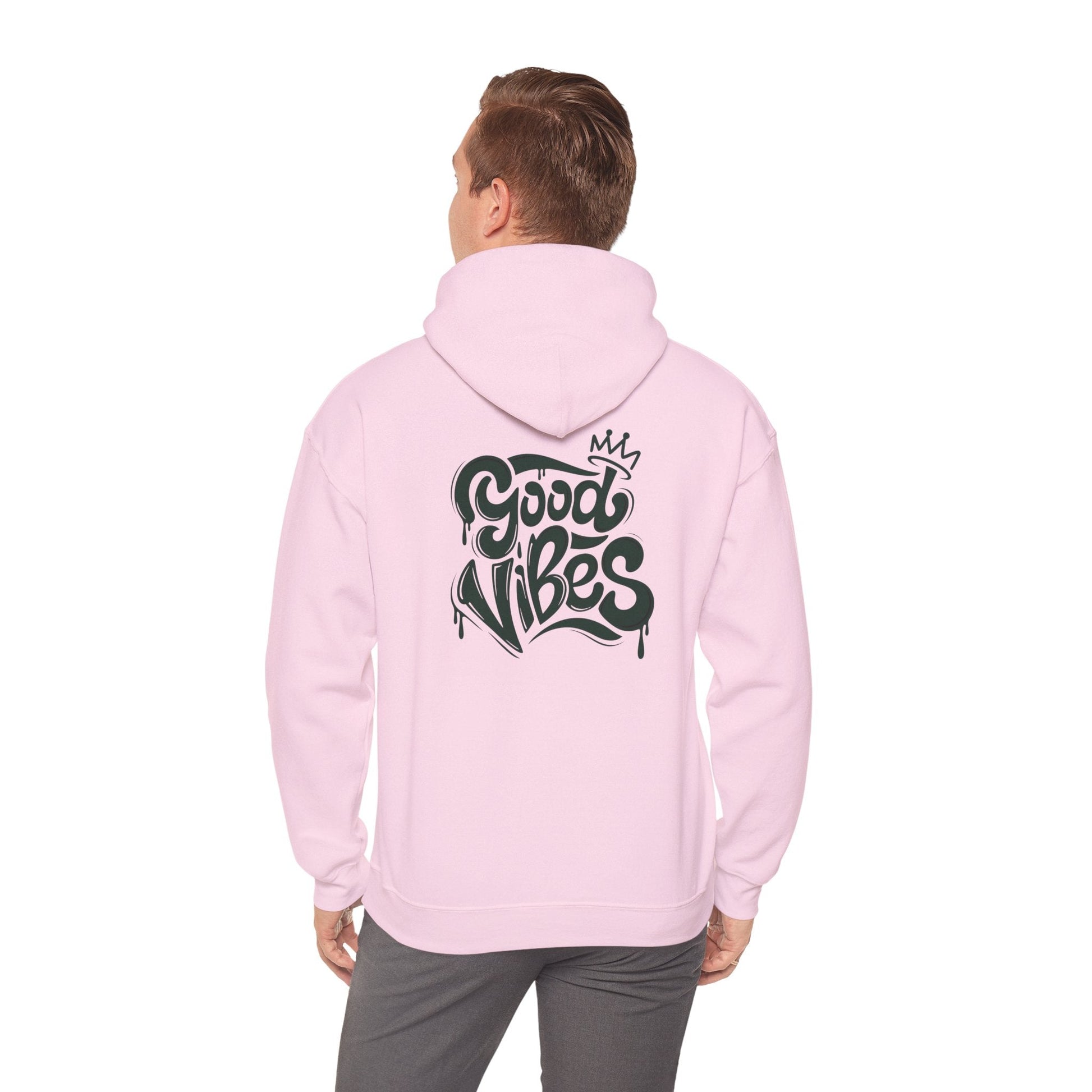 Good Vibes Unisex Heavy Blend Hoodie Printify
