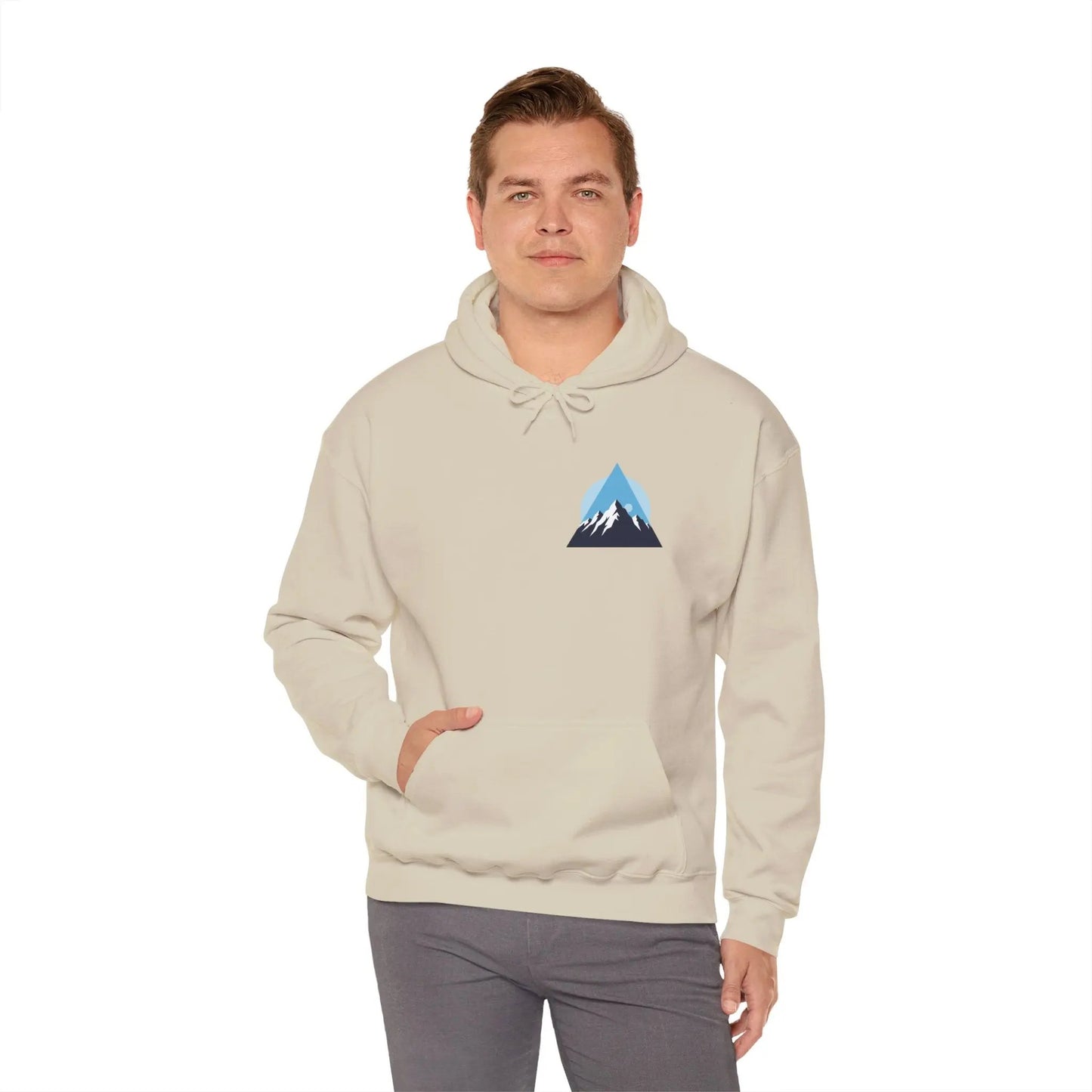Mountain Adventure Unisex Hooded Sweatshirt - Cozy Gift for Nature Lovers, Casual Wear, Outdoor Fun, Hiking, Travel Printify