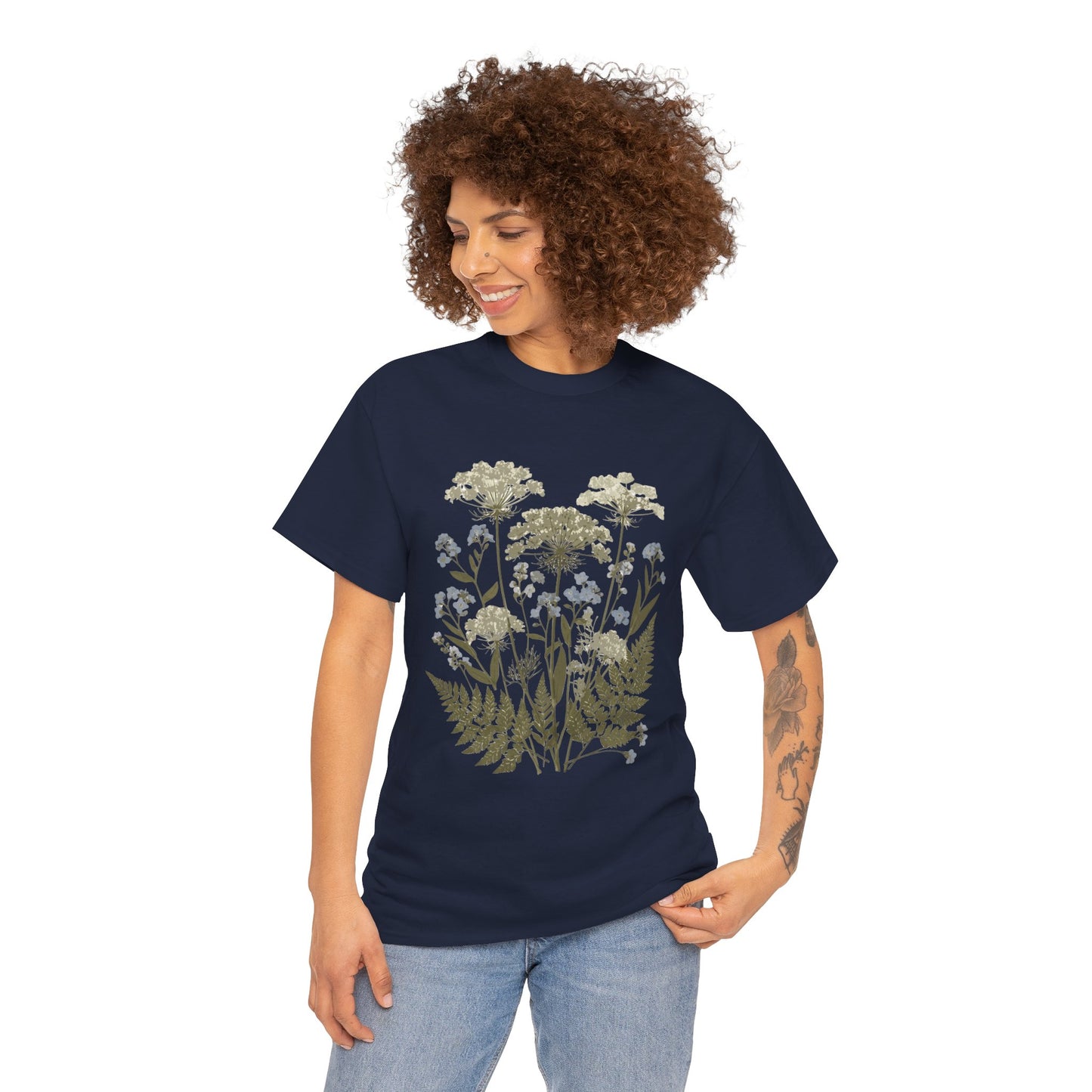 Botanical Art Unisex Heavy Cotton Tee