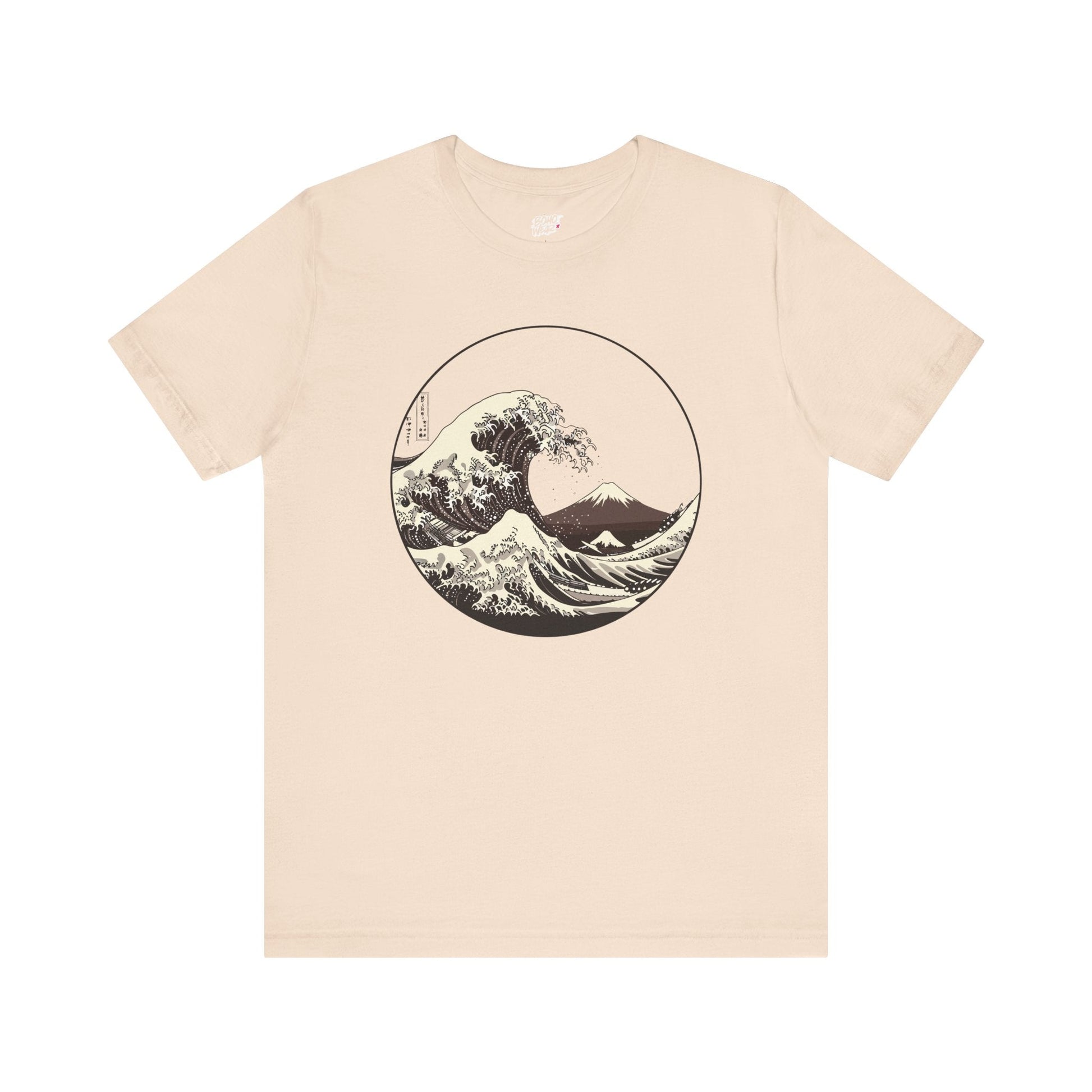 Ocean Wave Graphic Tee | Cool Casual Wear, Beach Lover Gift, Art Inspired Shirt, Summer Attire, Gift for Him/Her Printify