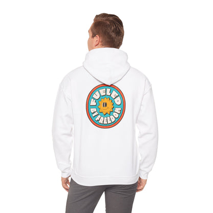 Hooded Sweatshirt Fueled by Freedom Boho Wear